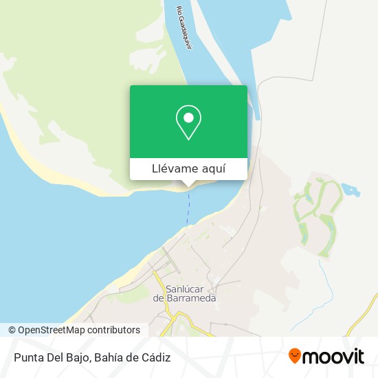 Mapa Punta Del Bajo
