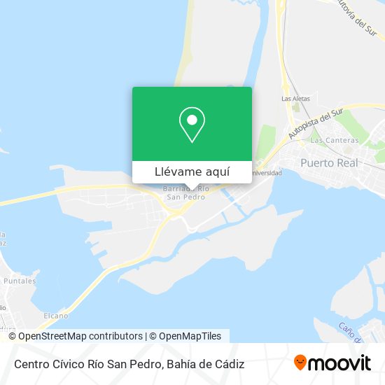 Mapa Centro Cívico Río San Pedro