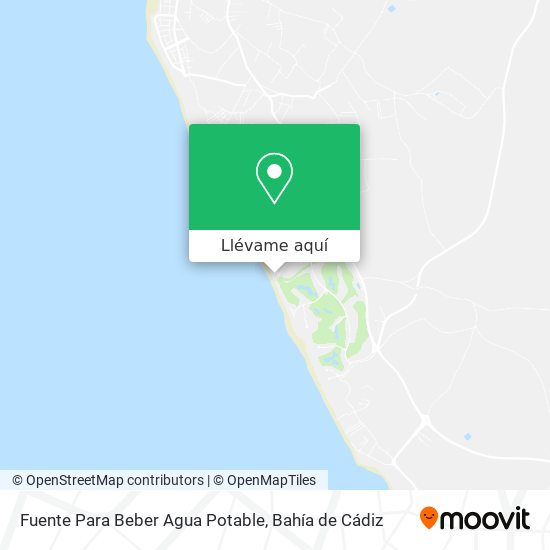 Mapa Fuente Para Beber Agua Potable