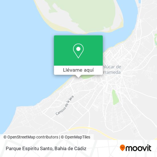 Mapa Parque Espiritu Santo