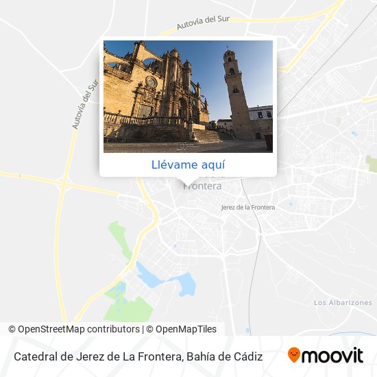 Mapa Catedral de Jerez de La Frontera