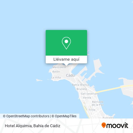 Mapa Hotel Alquimia