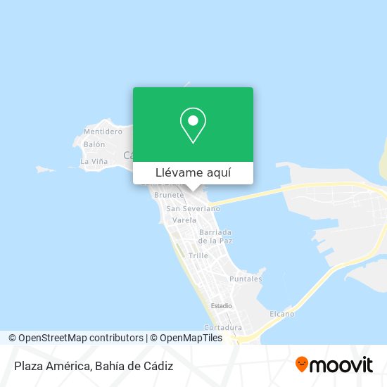 Mapa Plaza América
