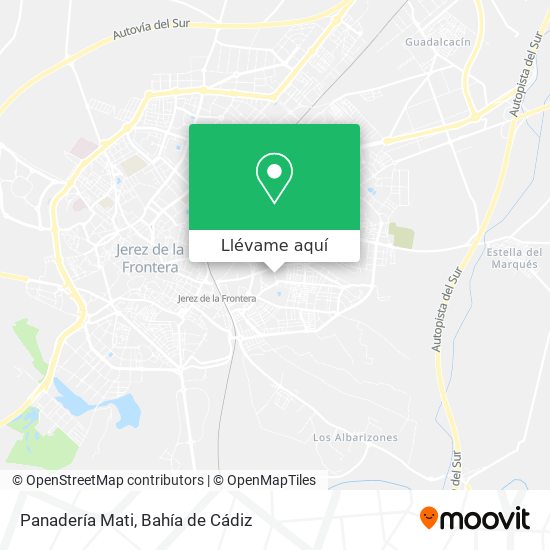 Mapa Panadería Mati