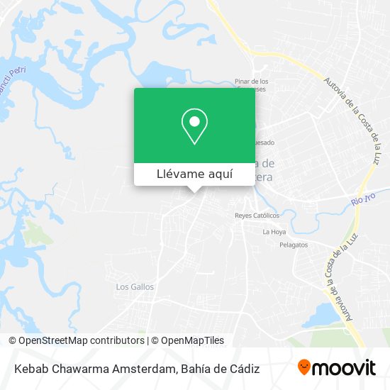 Mapa Kebab Chawarma Amsterdam