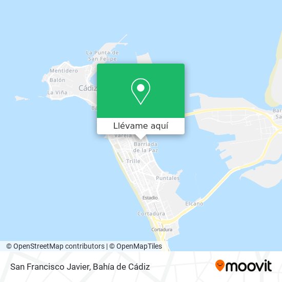 Mapa San Francisco Javier
