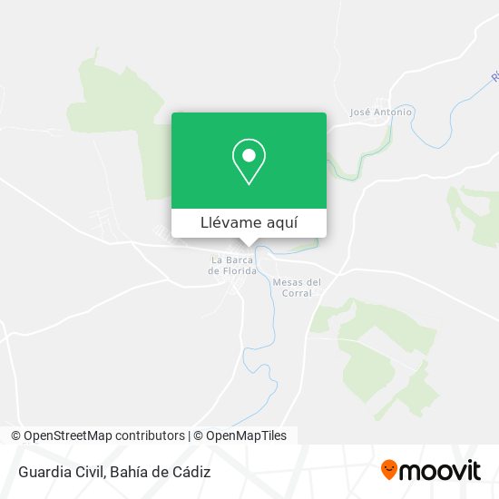 Mapa Guardia Civil