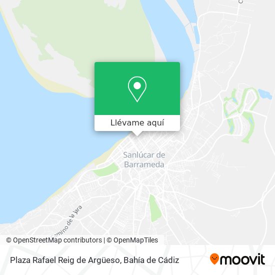 Mapa Plaza Rafael Reig de Argüeso