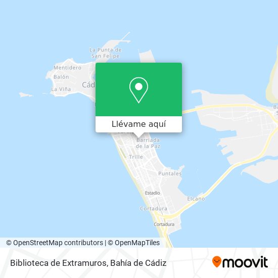Mapa Biblioteca de Extramuros