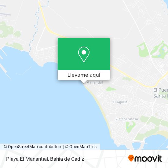 Senador Heredero musical Cómo llegar a Playa El Manantial en El Puerto De Santa María en Autobús?