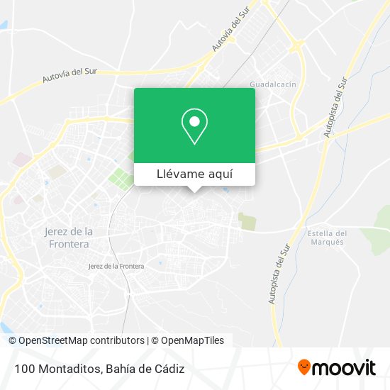 Mapa 100 Montaditos