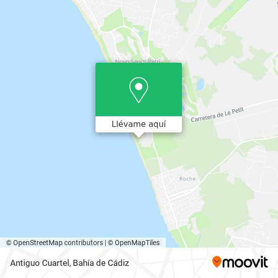 Mapa Antiguo Cuartel