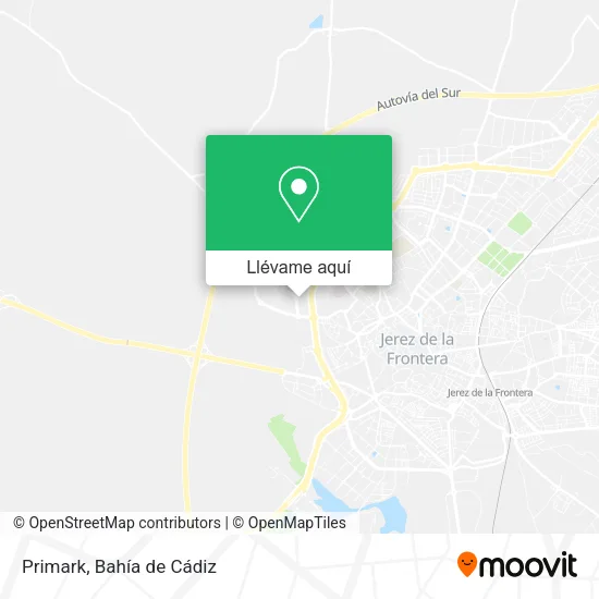 Mapa Primark