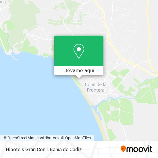 Mapa Hipotels Gran Conil