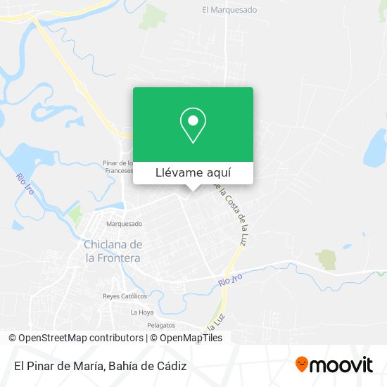 Mapa El Pinar de María