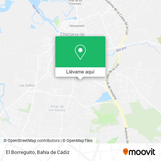 Mapa El Borreguito