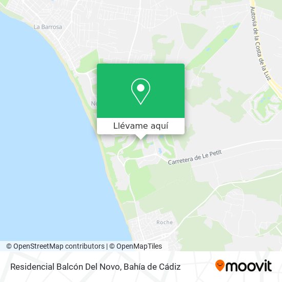 Mapa Residencial Balcón Del Novo