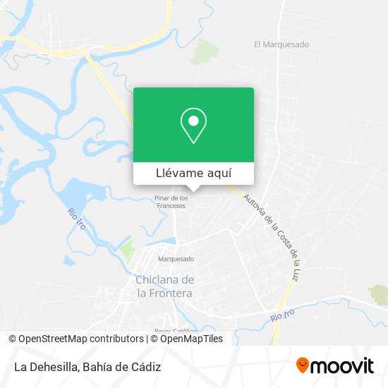 Mapa La Dehesilla
