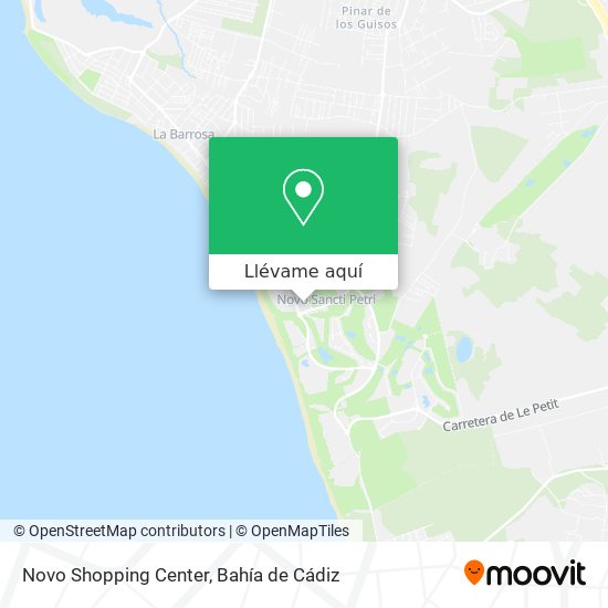 Mapa Novo Shopping Center