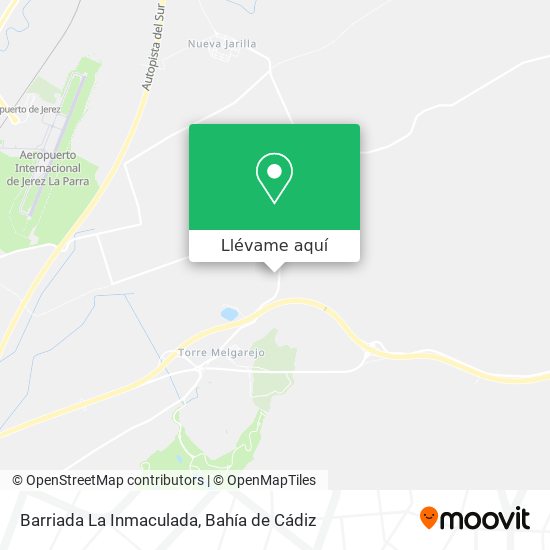 Mapa Barriada La Inmaculada