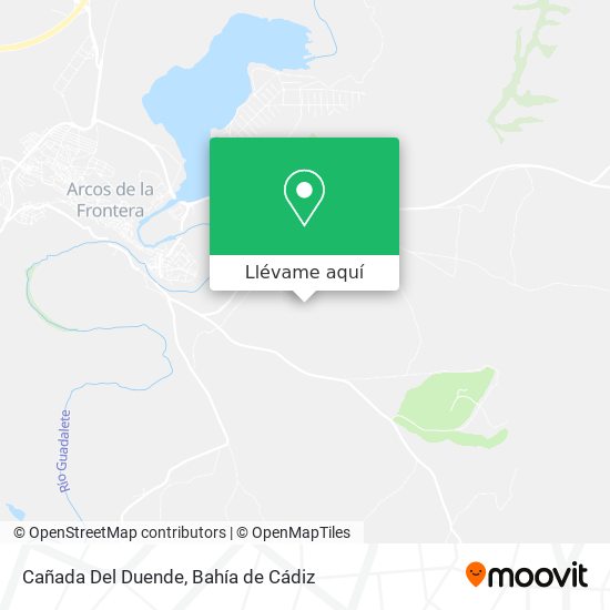 Mapa Cañada Del Duende