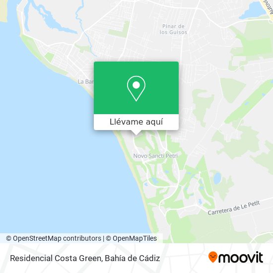Mapa Residencial Costa Green