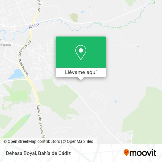 Mapa Dehesa Boyal