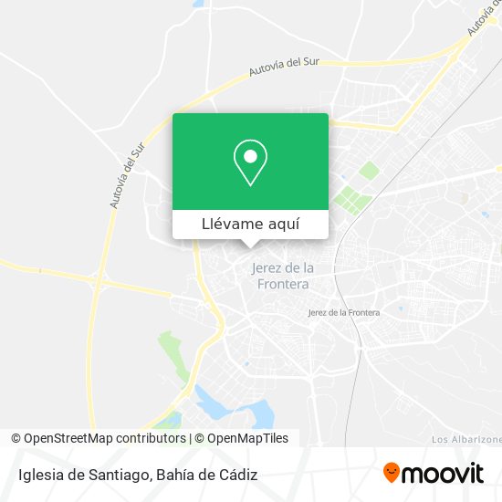 Mapa Iglesia de Santiago