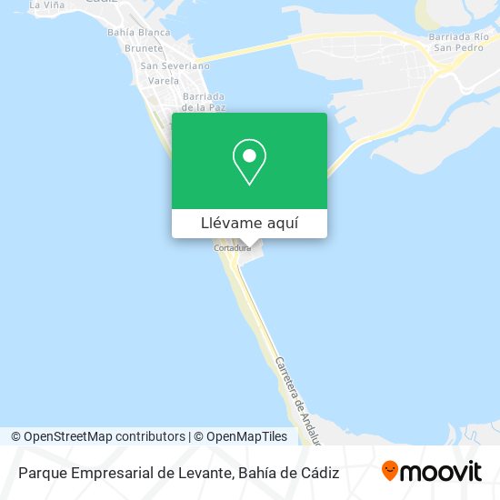 Mapa Parque Empresarial de Levante