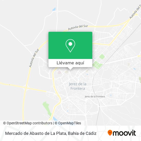 Mapa Mercado de Abasto de La Plata