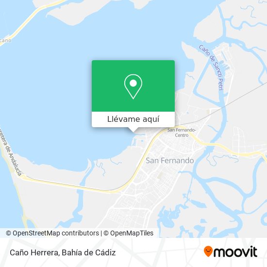 Mapa Caño Herrera