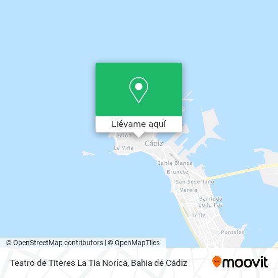 Mapa Teatro de Títeres La Tía Norica