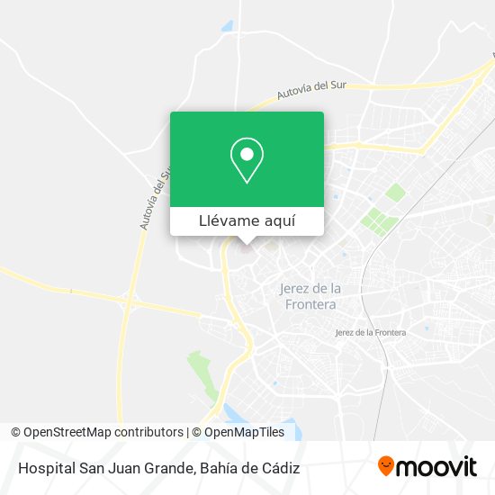 Mapa Hospital San Juan Grande