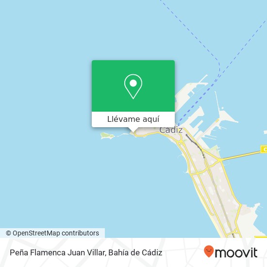 Mapa Peña Flamenca Juan Villar