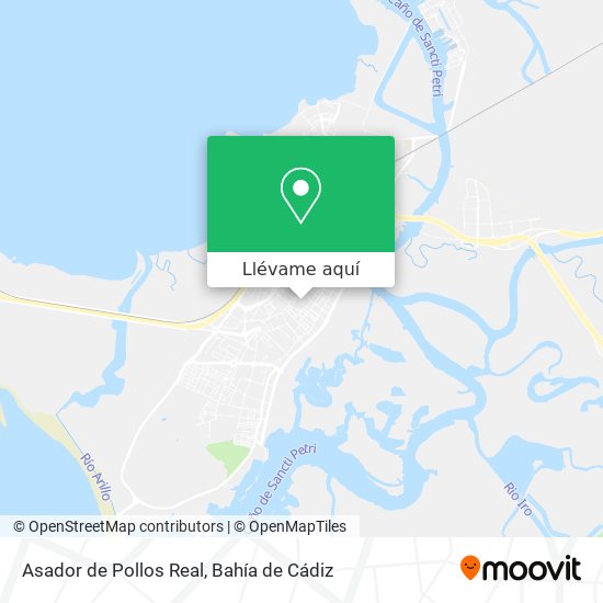 Mapa Asador de Pollos Real