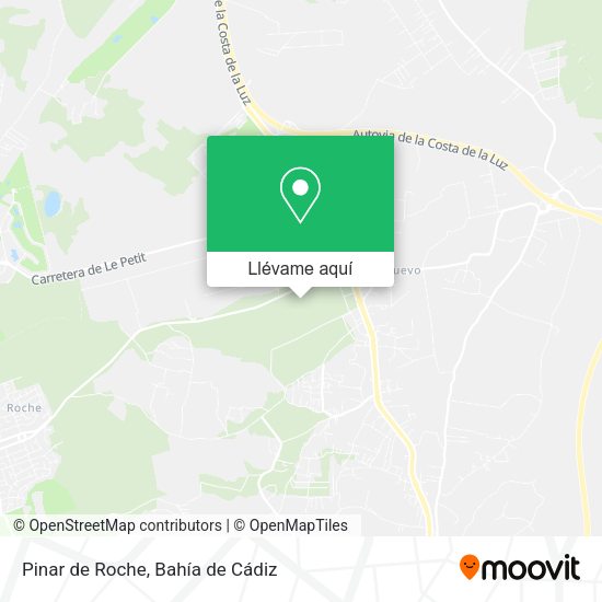 Mapa Pinar de Roche