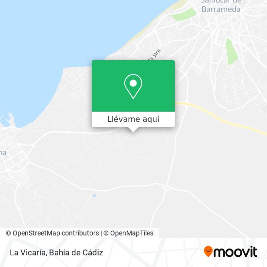 Mapa La Vicaría