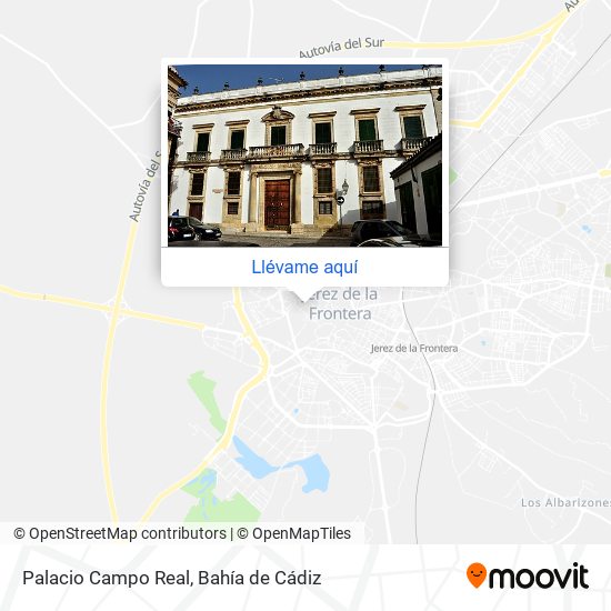 Mapa Palacio Campo Real