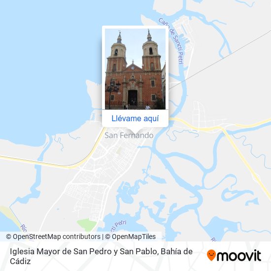 Mapa Iglesia Mayor de San Pedro y San Pablo