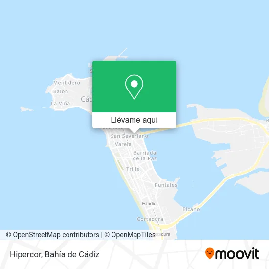 Mapa Hipercor