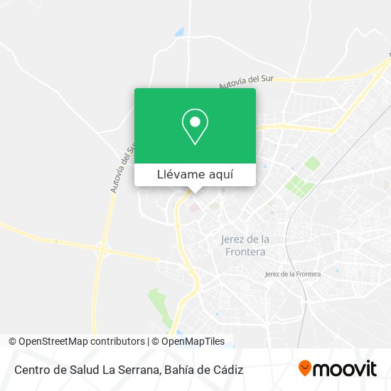 Mapa Centro de Salud La Serrana