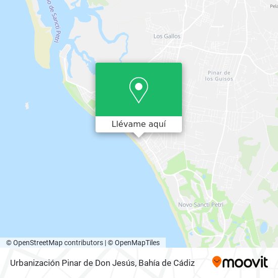 Mapa Urbanización Pinar de Don Jesús