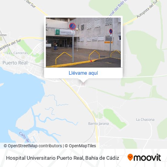 manguera Ajustable desnudo Cómo llegar a Hospital Universitario Puerto Real en Autobús o Tren?