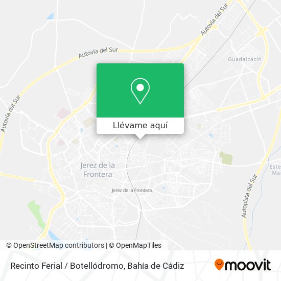 Mapa Recinto Ferial / Botellódromo