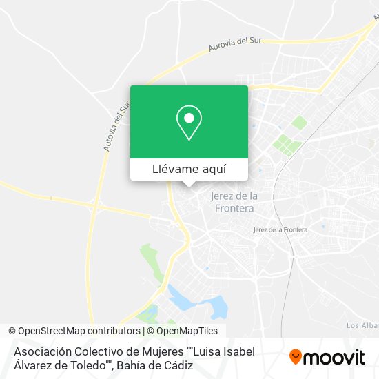 Mapa Asociación Colectivo de Mujeres ""Luisa Isabel Álvarez de Toledo""