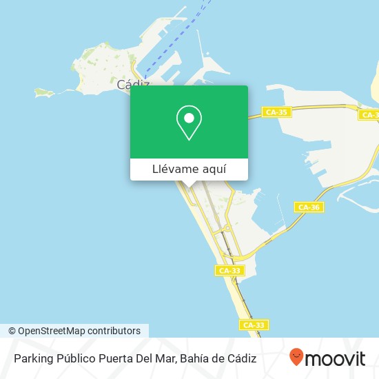 Mapa Parking Público Puerta Del Mar