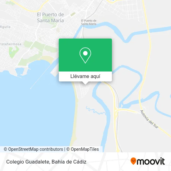 Mapa Colegio Guadalete