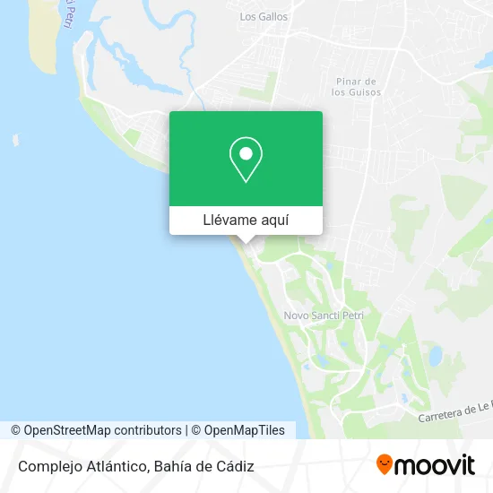 Mapa Complejo Atlántico