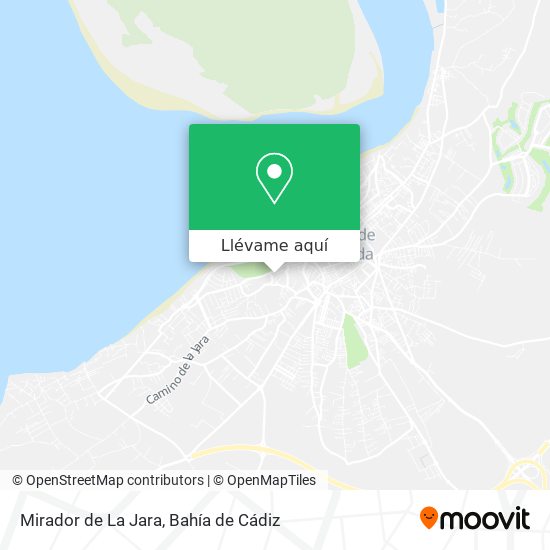 Mapa Mirador de La Jara