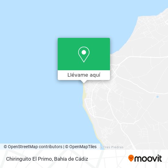 Mapa Chiringuito El Primo